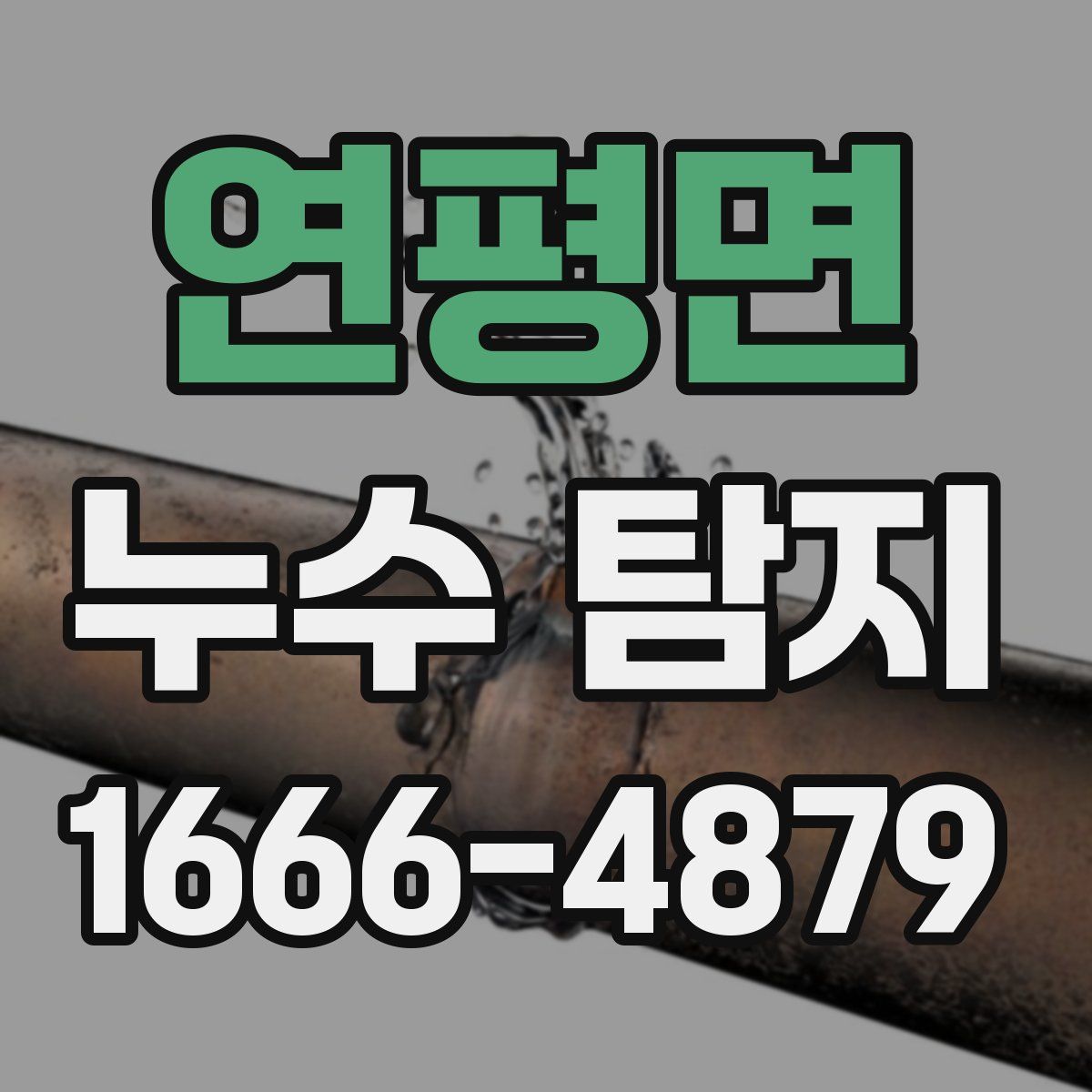 연평면 누수 탐지