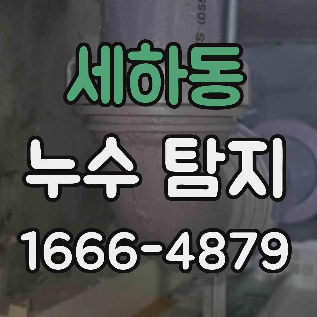 세하동 누수 탐지