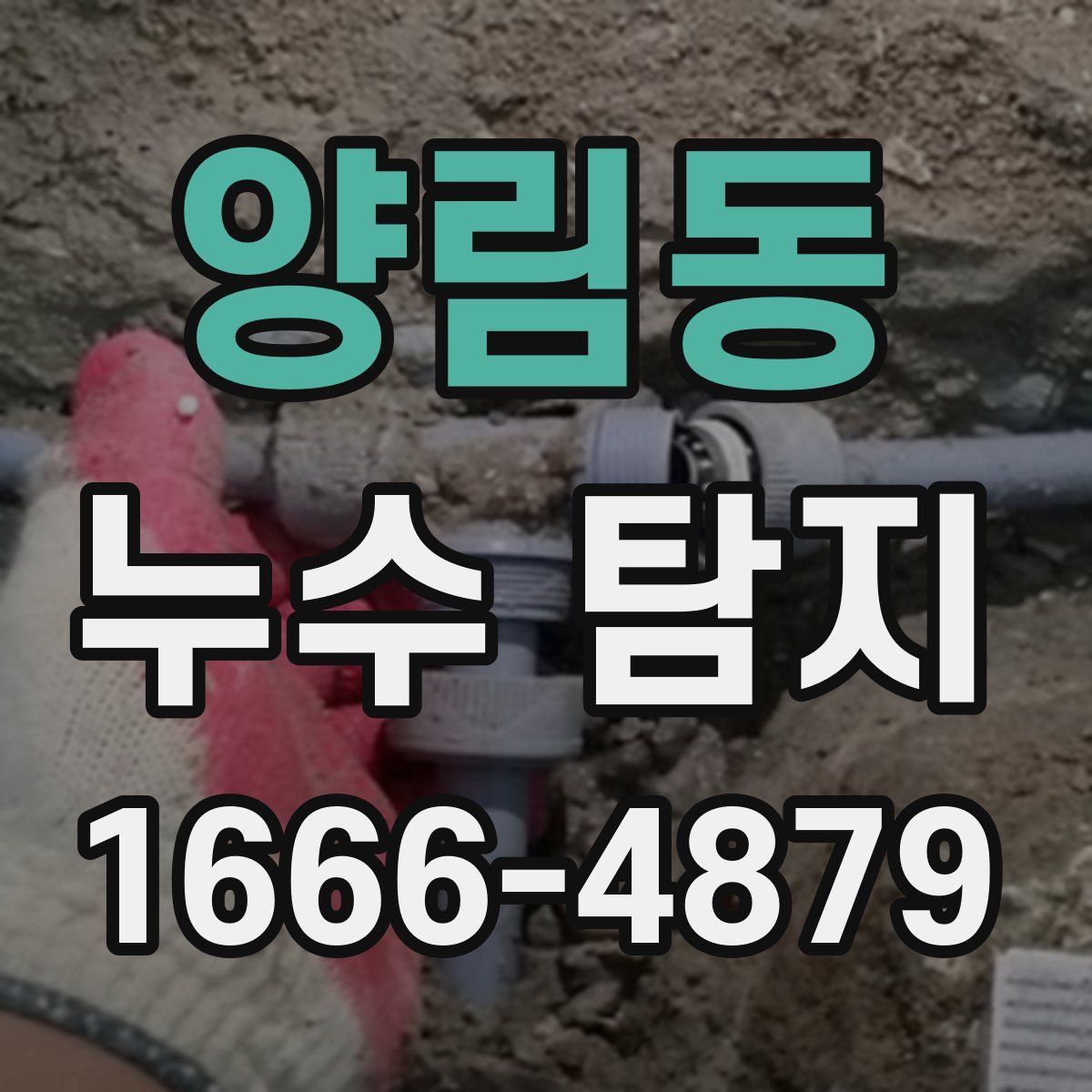 양림동 누수 탐지