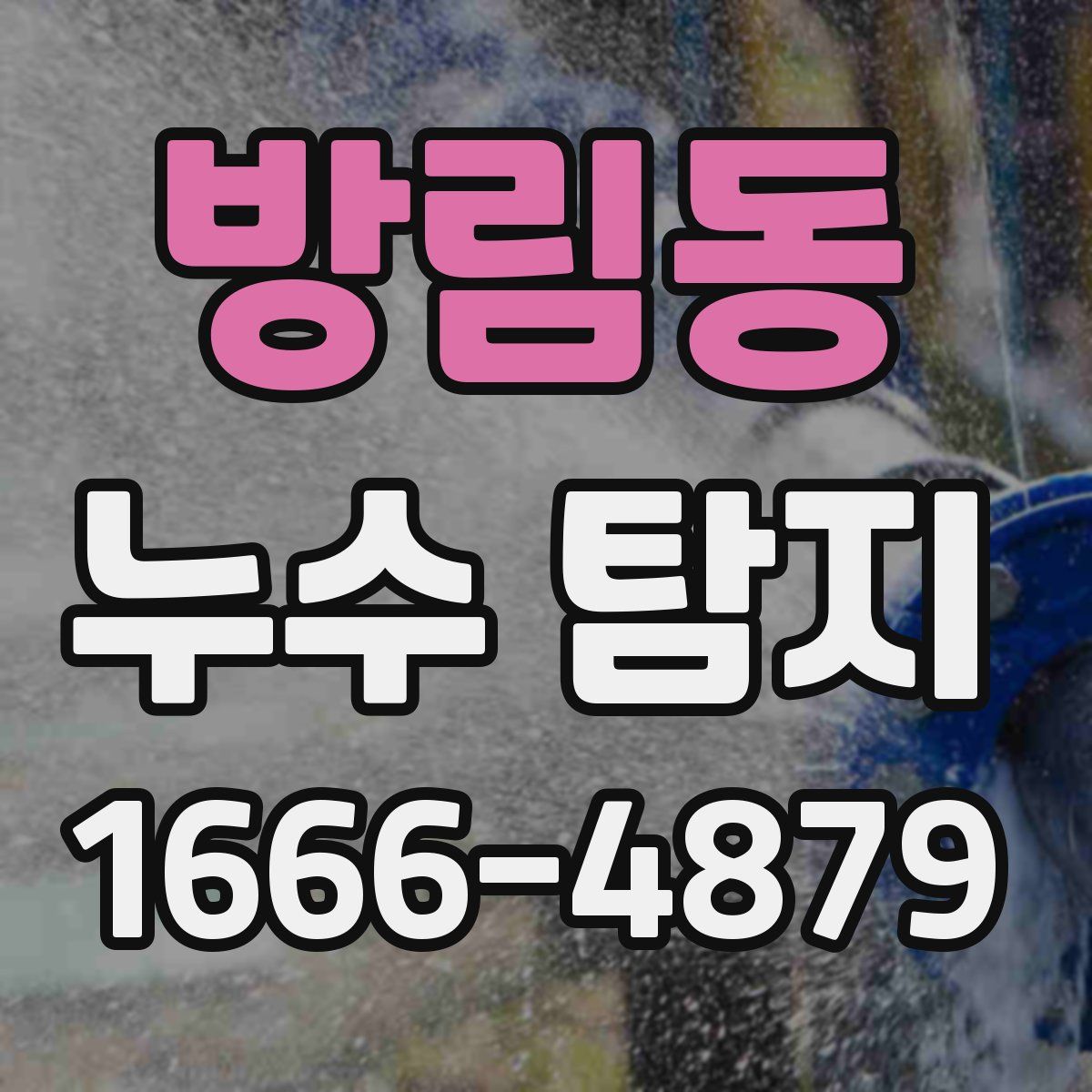 방림동 누수 탐지