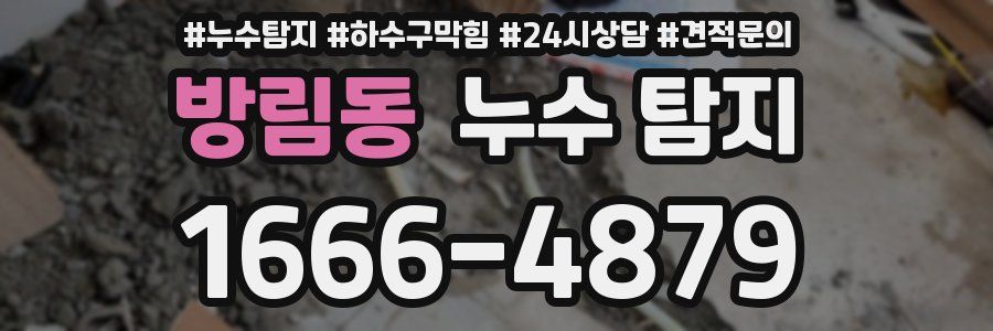 방림동 누수 탐지