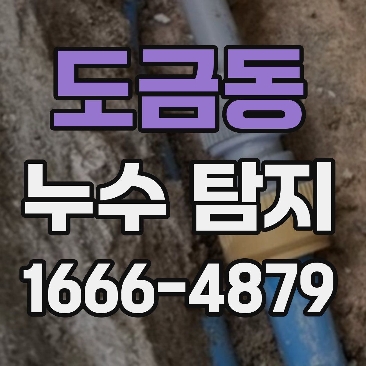 도금동 누수 탐지