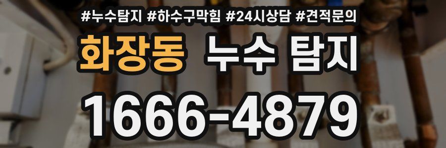 화장동 누수 탐지