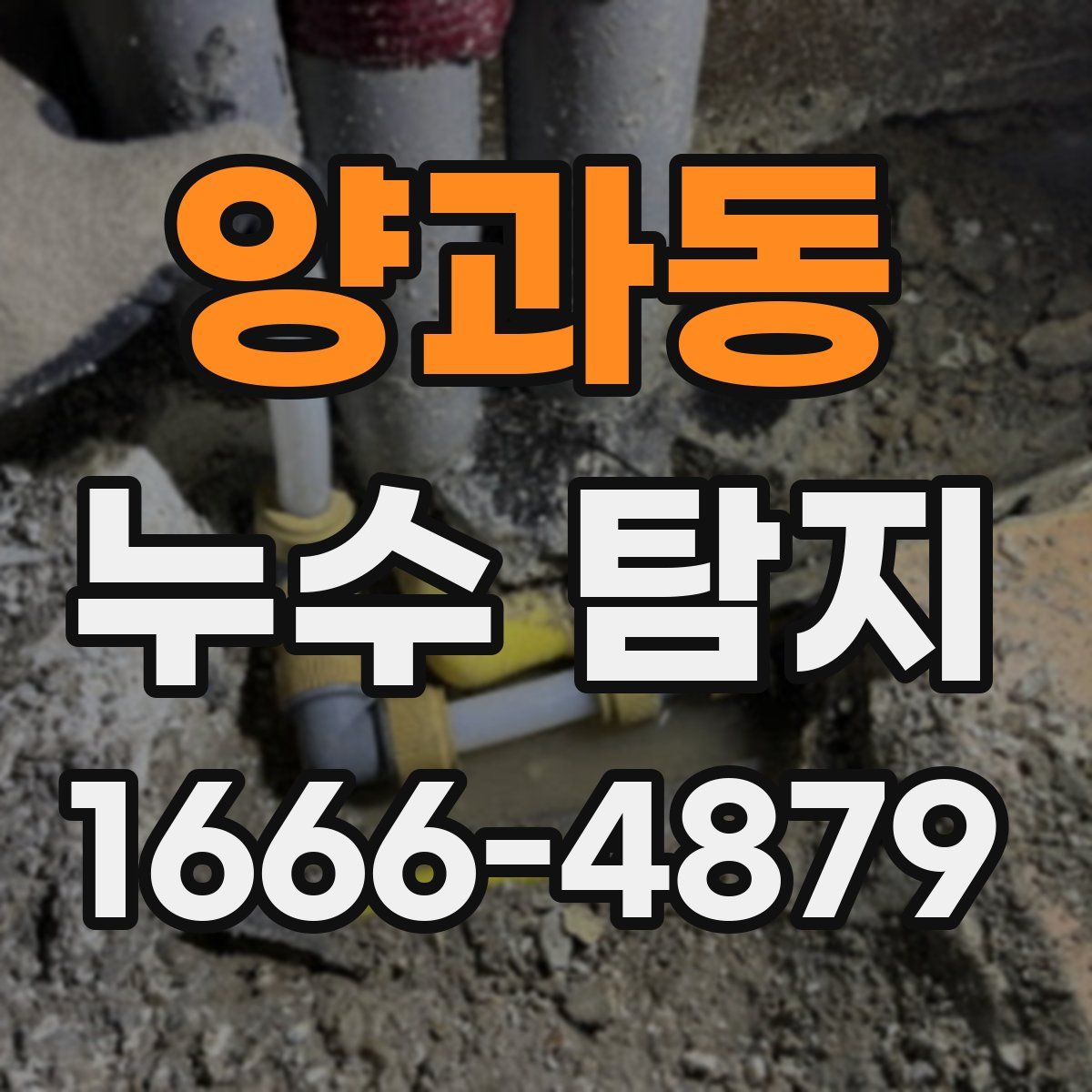 양과동 누수 탐지