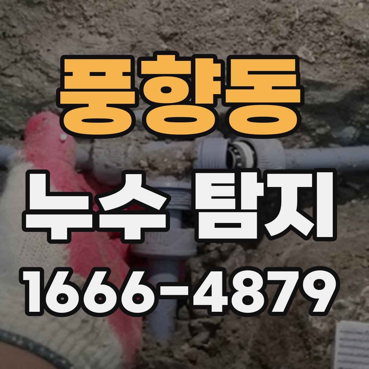 풍향동 누수 탐지