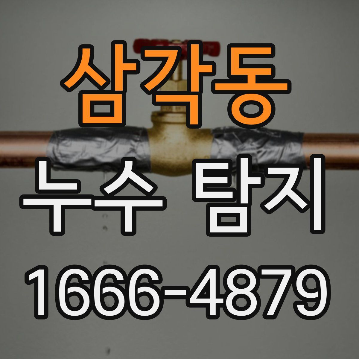 삼각동 누수 탐지