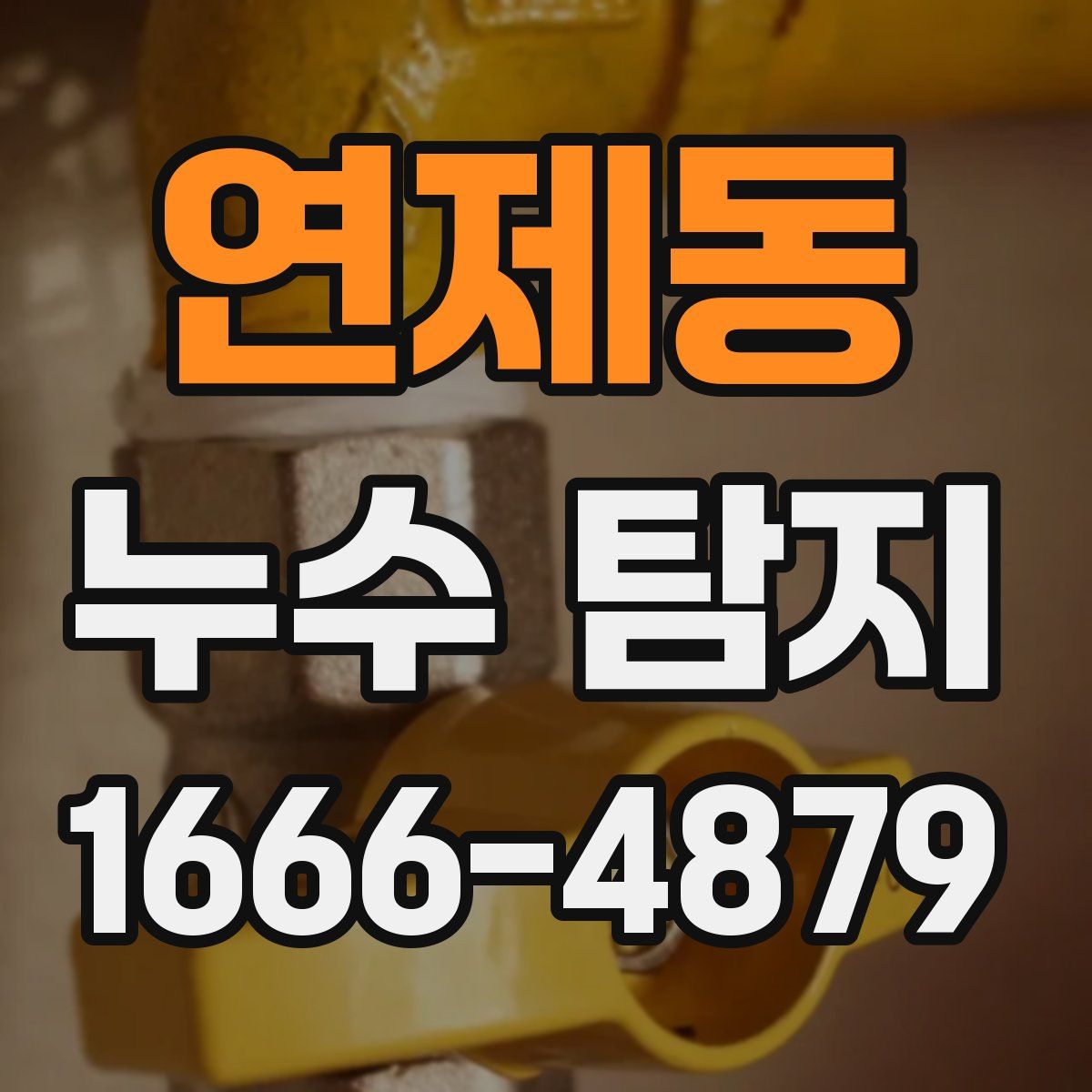 연제동 누수 탐지