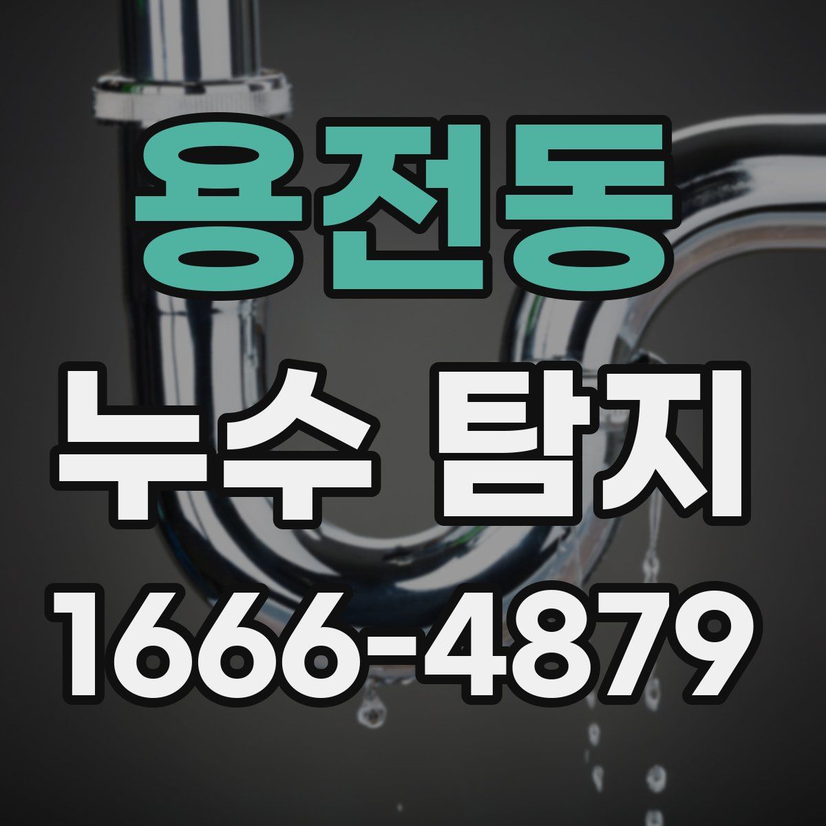 용전동 누수 탐지