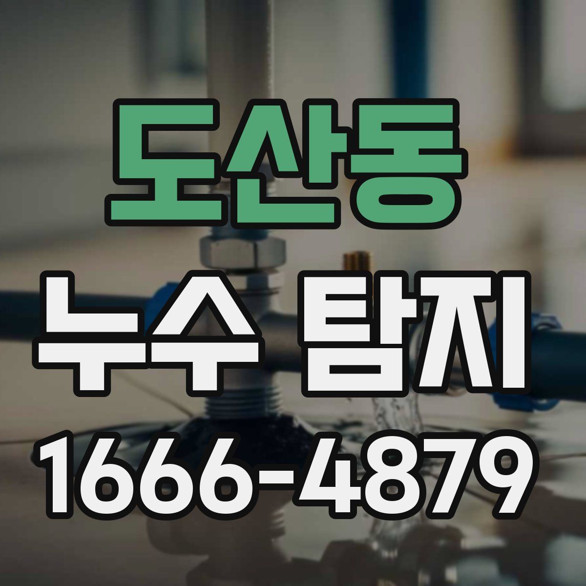 도산동 누수 탐지