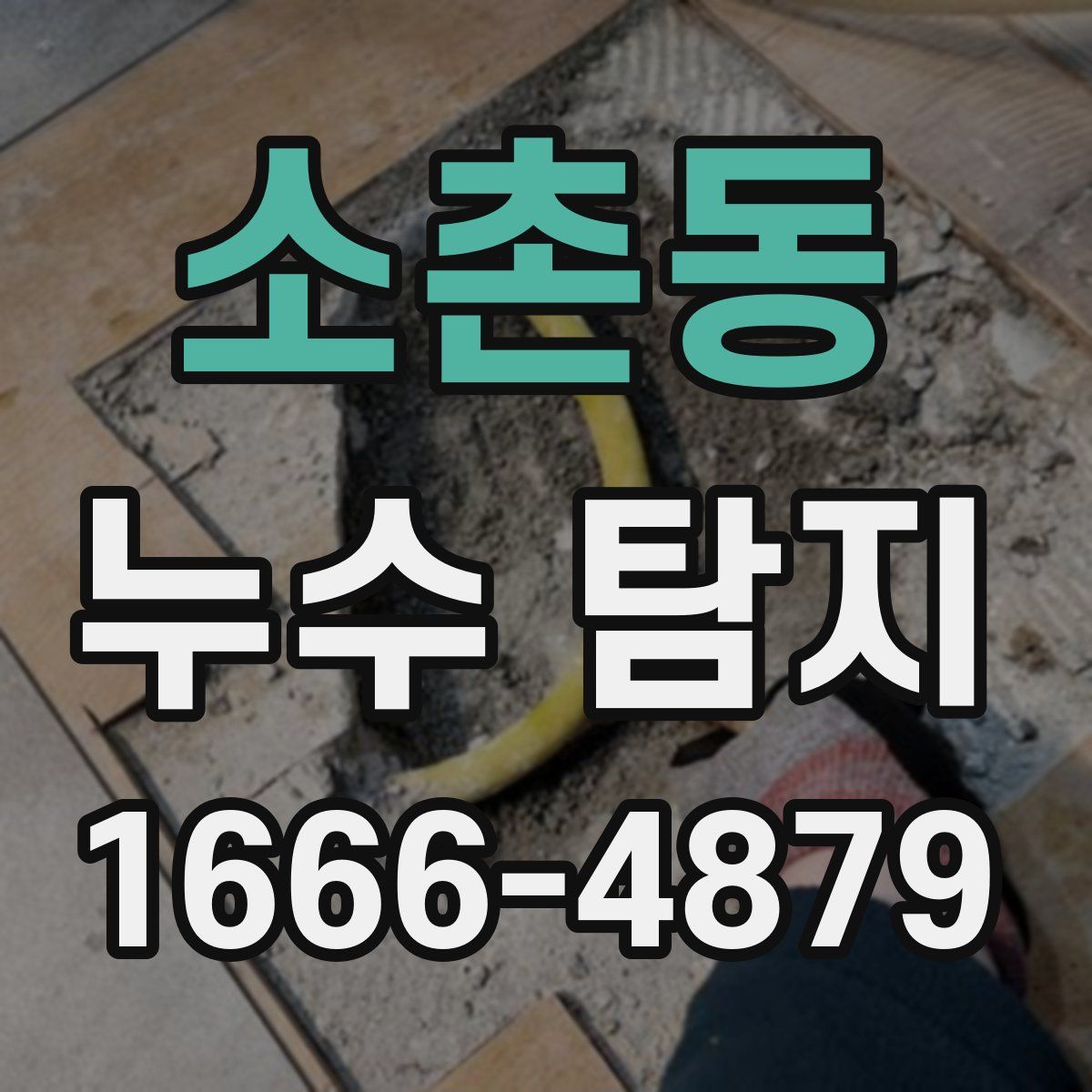 소촌동 누수 탐지