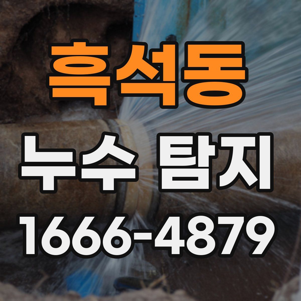흑석동 누수 탐지