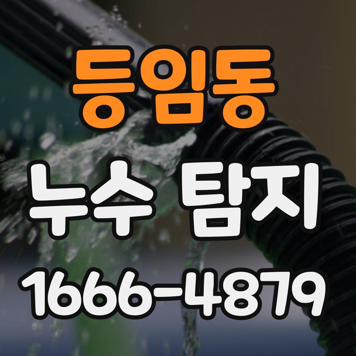 등임동 누수 탐지
