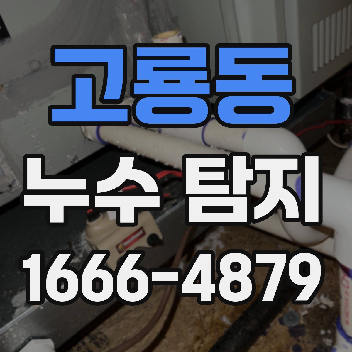 고룡동 누수 탐지