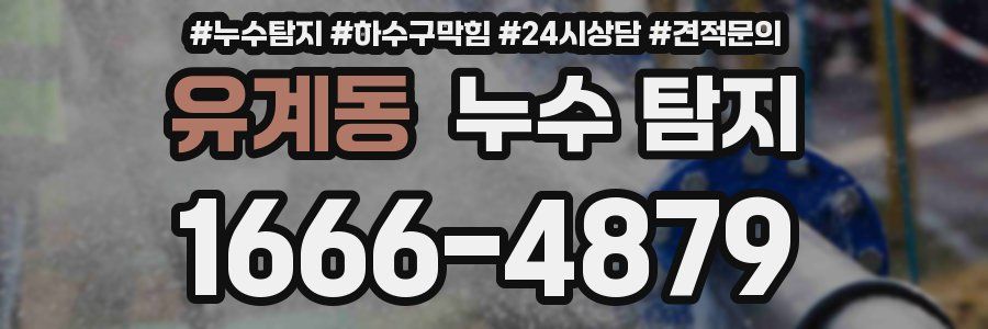 유계동 누수 탐지