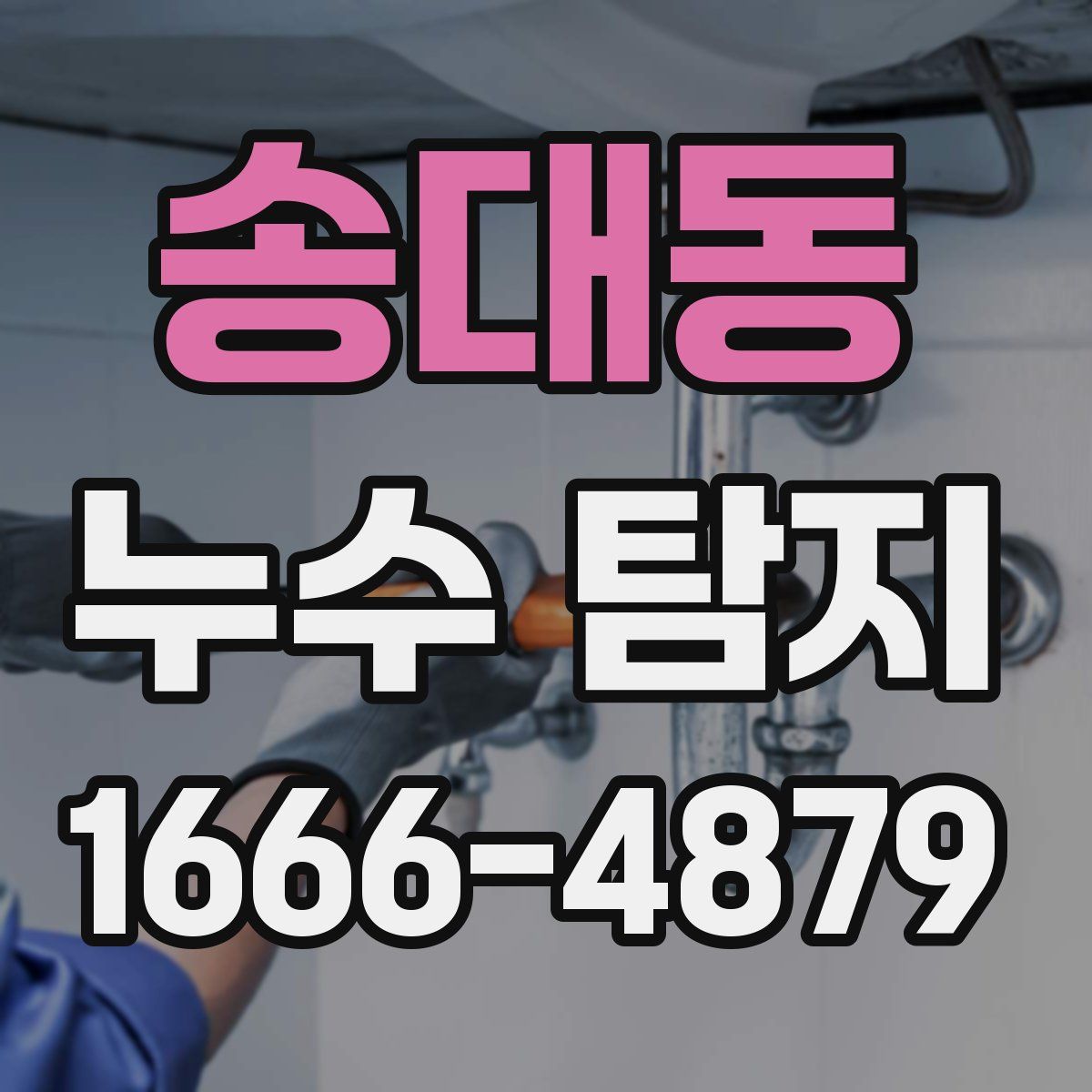 송대동 누수 탐지