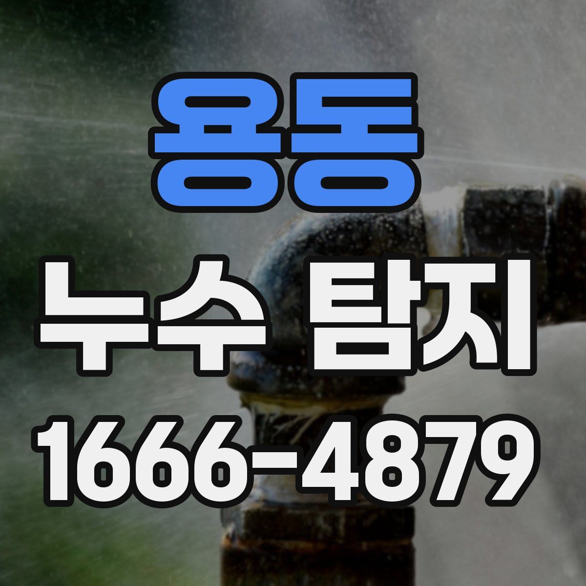용동 누수 탐지