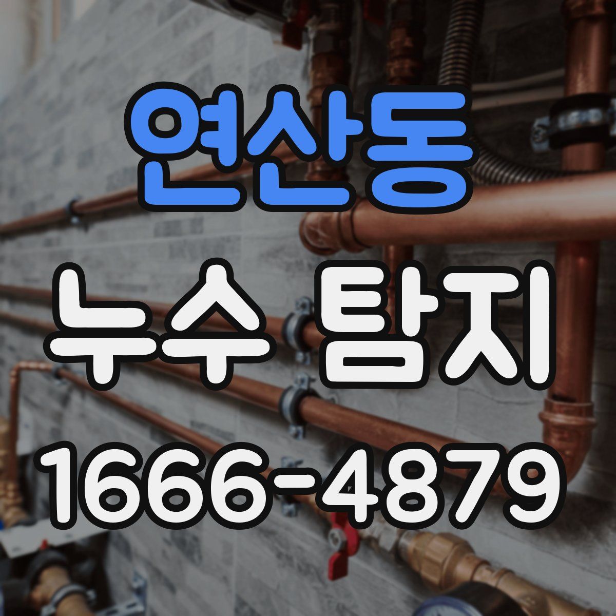 연산동 누수 탐지