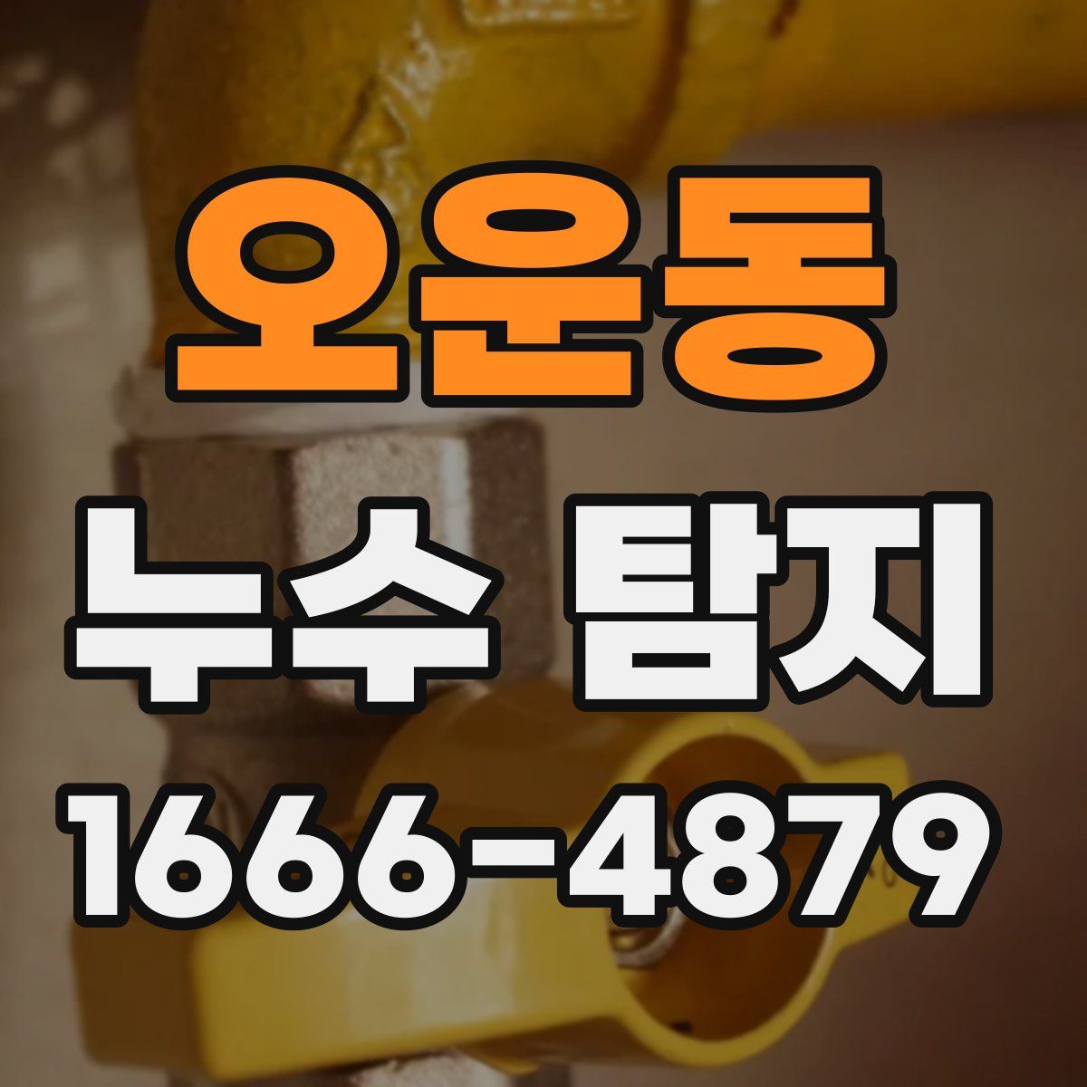 오운동 누수 탐지