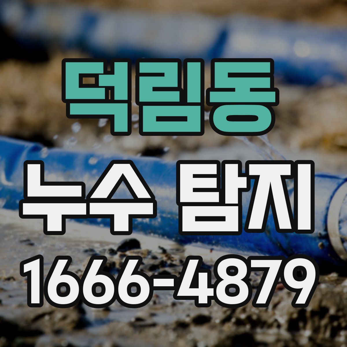 덕림동 누수 탐지