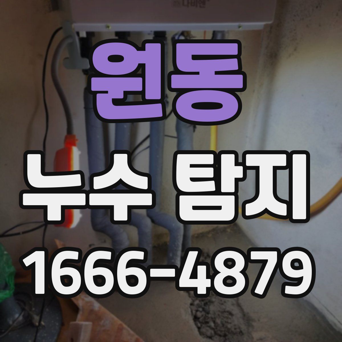 원동 누수 탐지