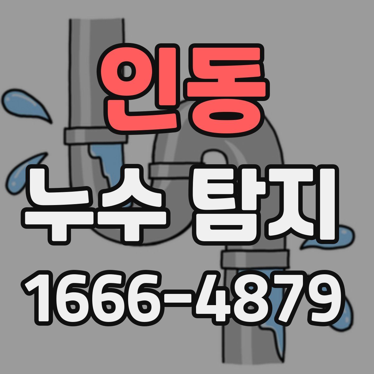 인동 누수 탐지