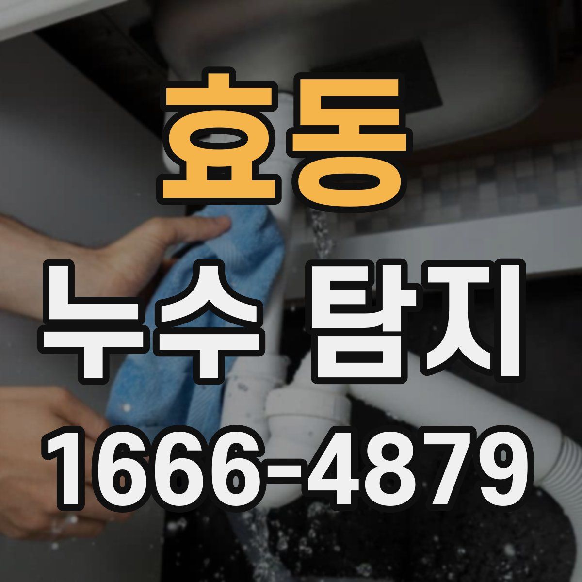 효동 누수 탐지
