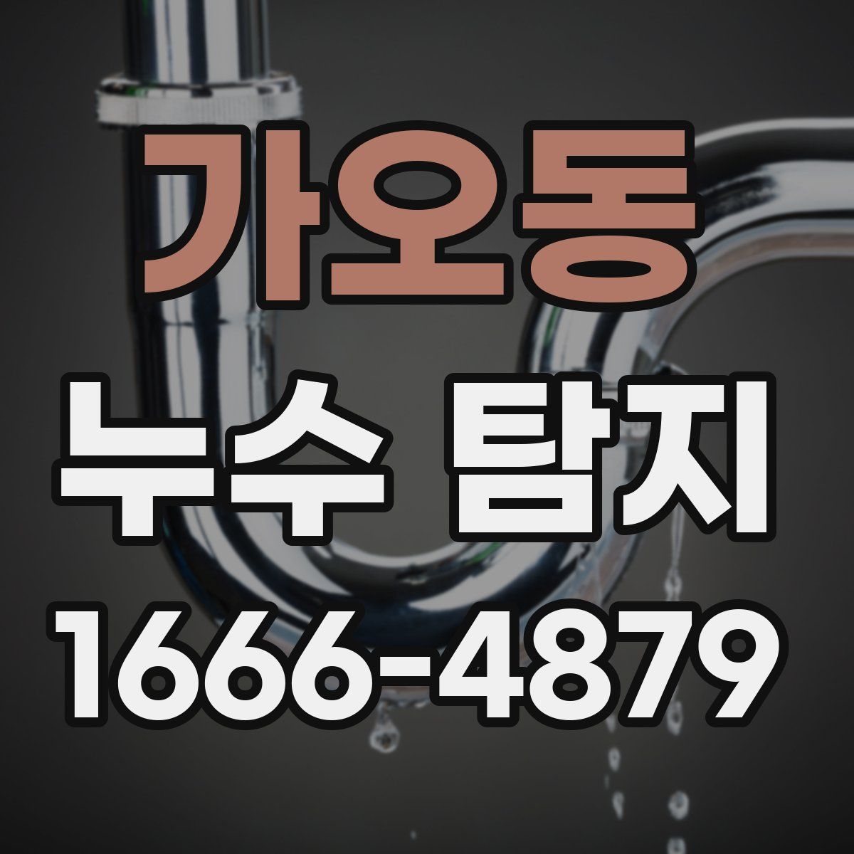 가오동 누수 탐지