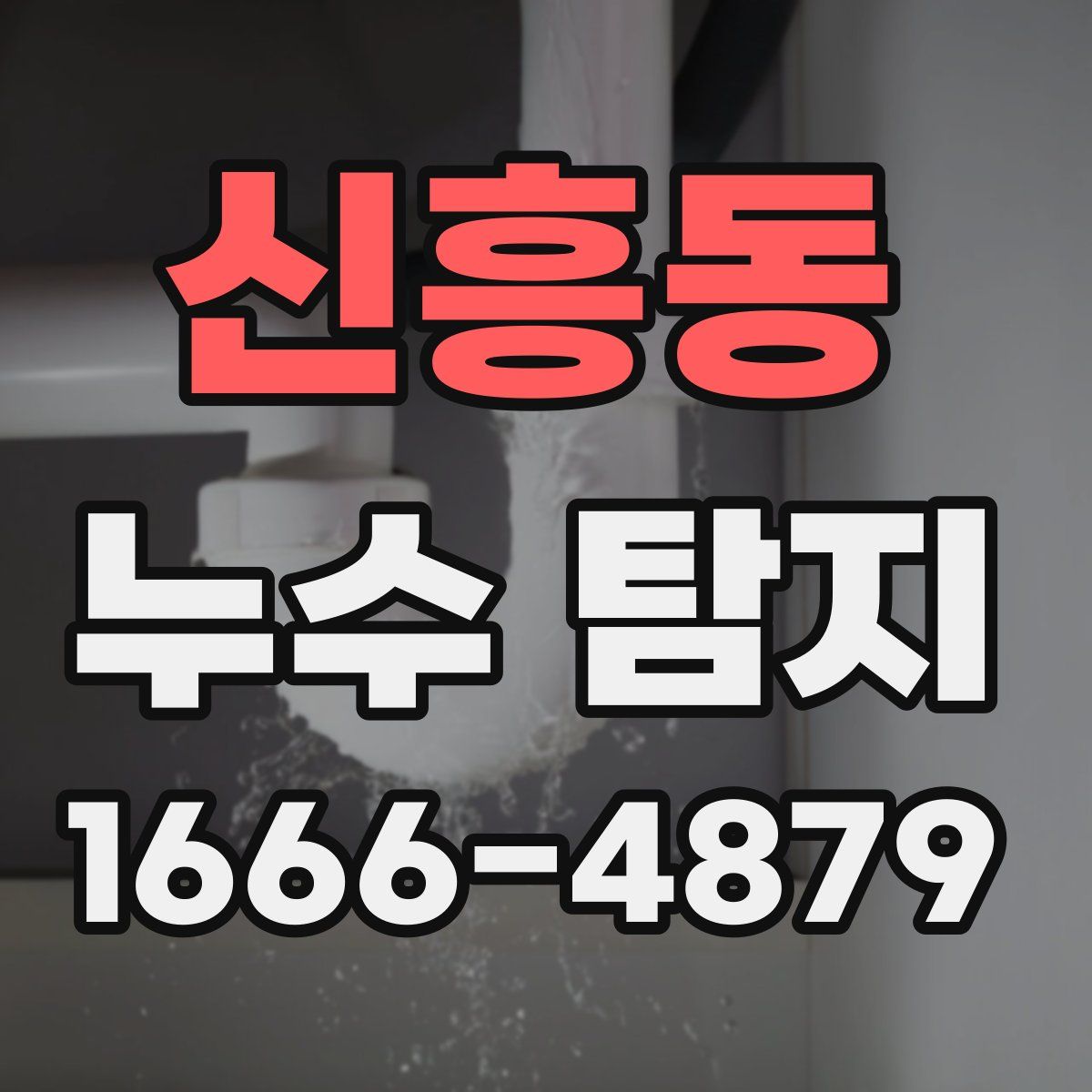 신흥동 누수 탐지