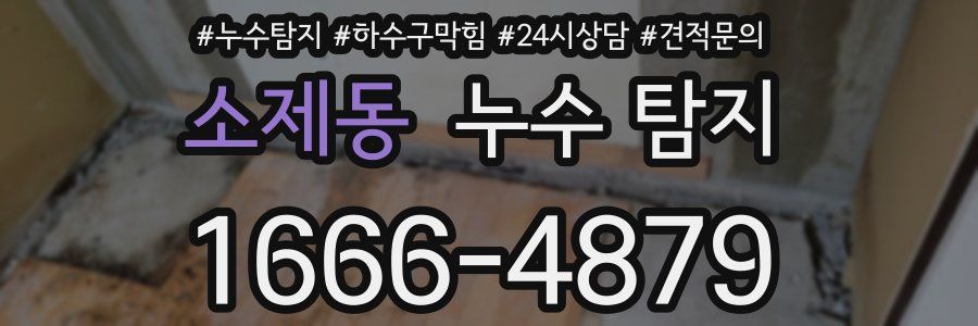 소제동 누수 탐지