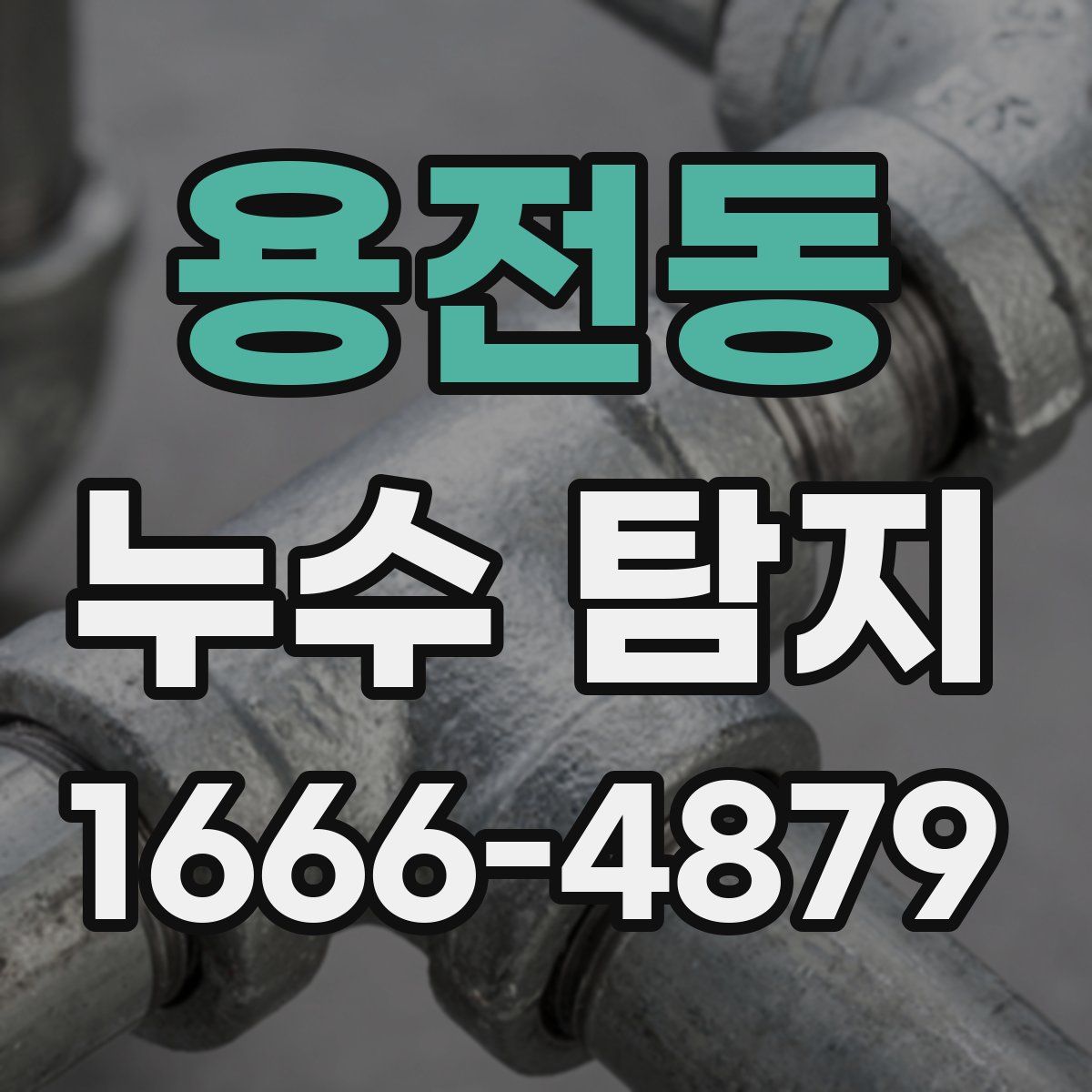 용전동 누수 탐지