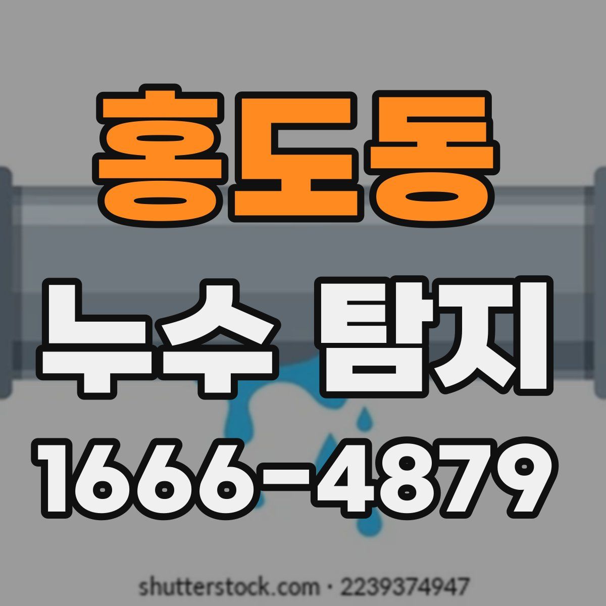 홍도동 누수 탐지