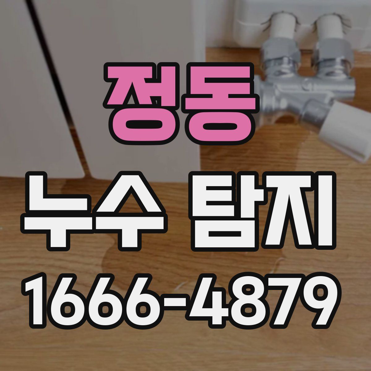 정동 누수 탐지