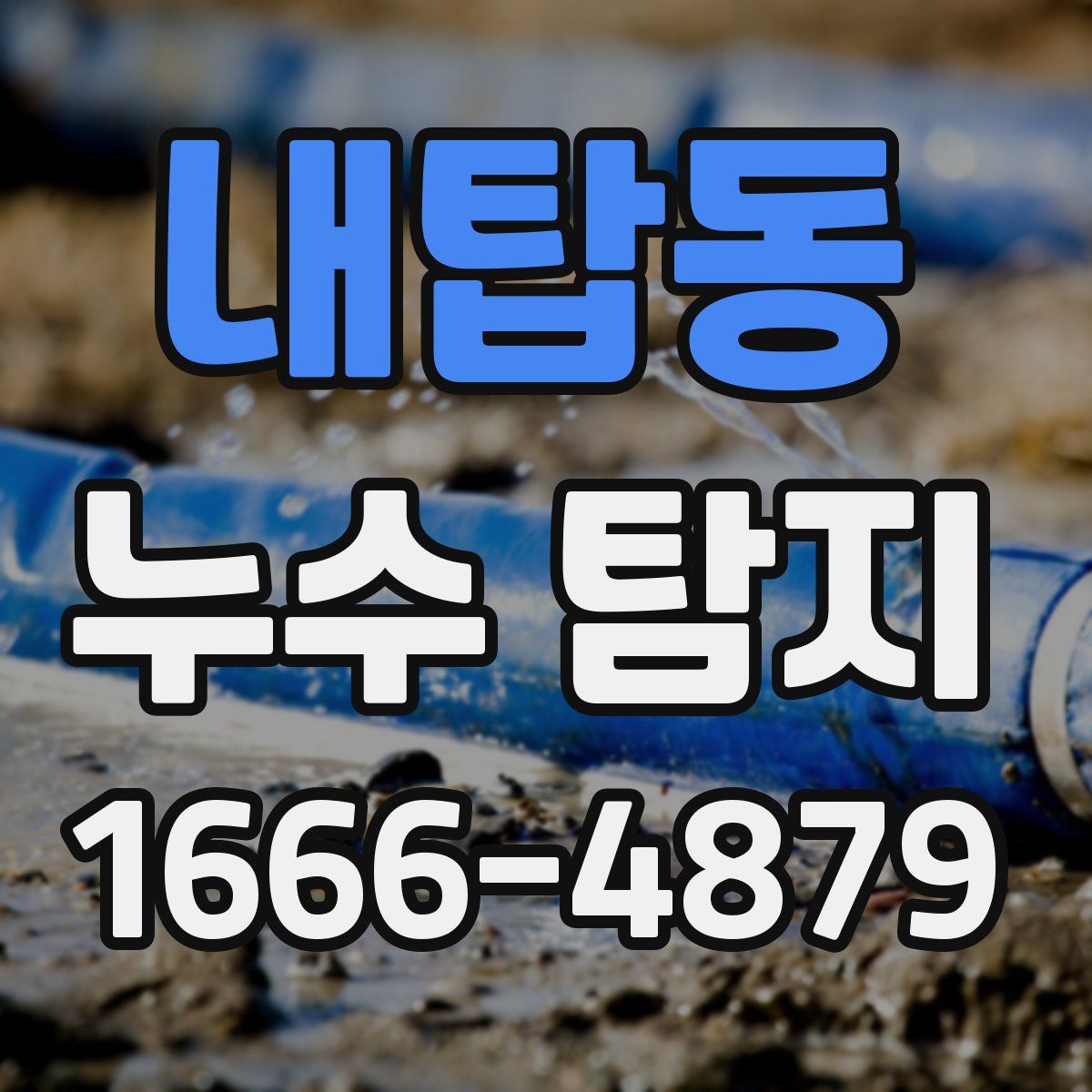 내탑동 누수 탐지