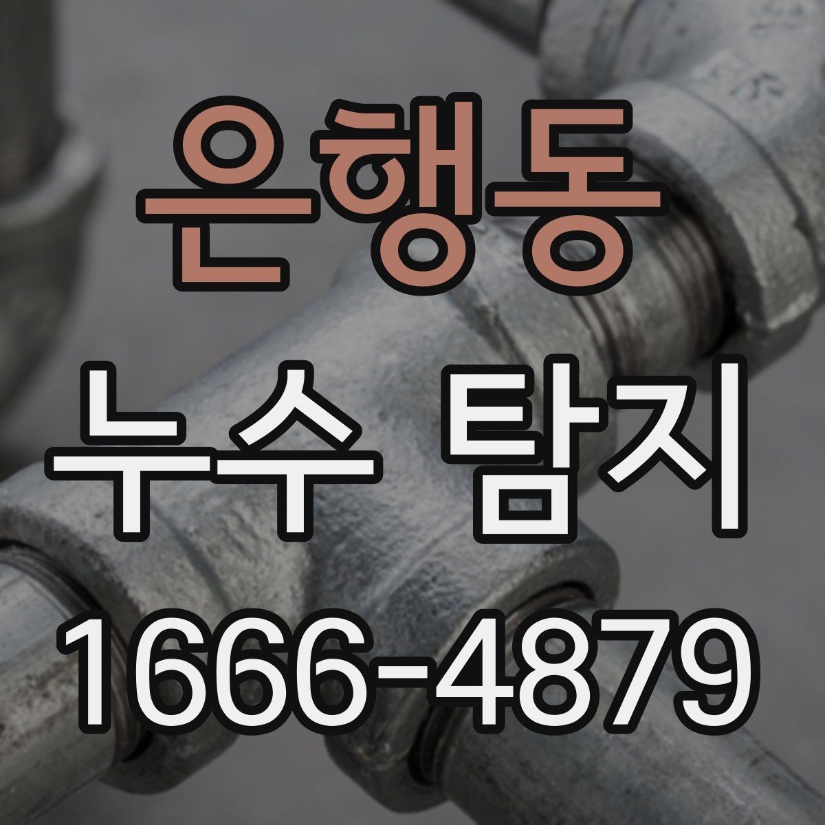 은행동 누수 탐지 결과를 바탕으로 한 보수 방향