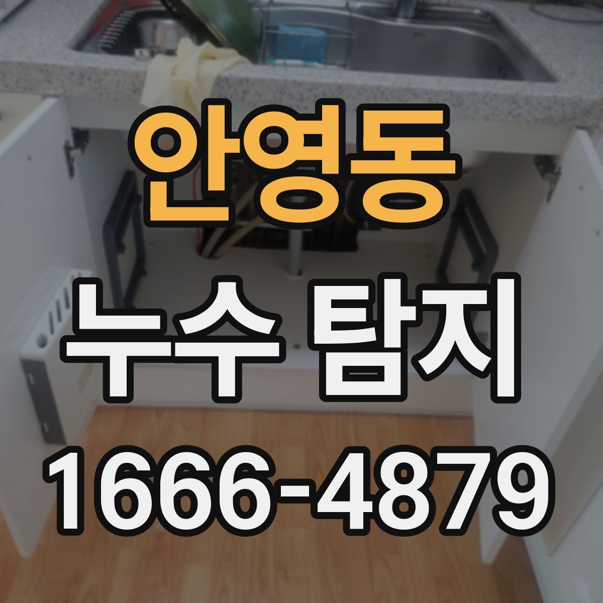 안영동 누수 탐지