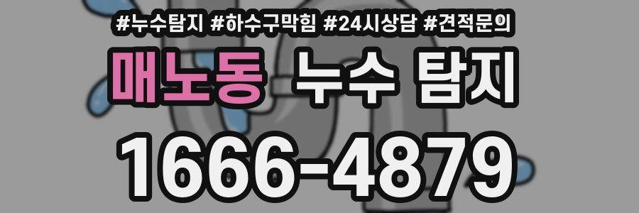 매노동 누수 탐지