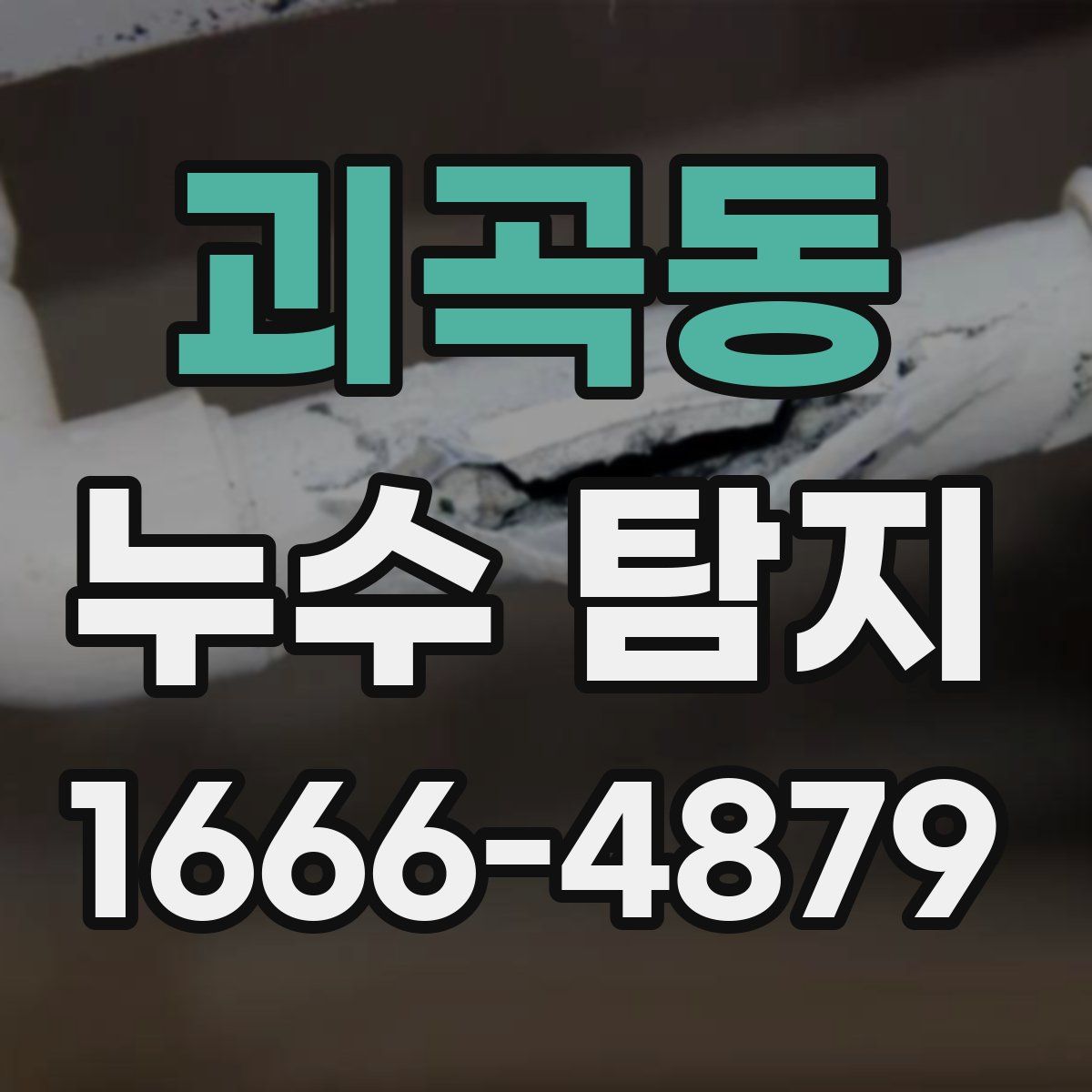 괴곡동 누수 탐지