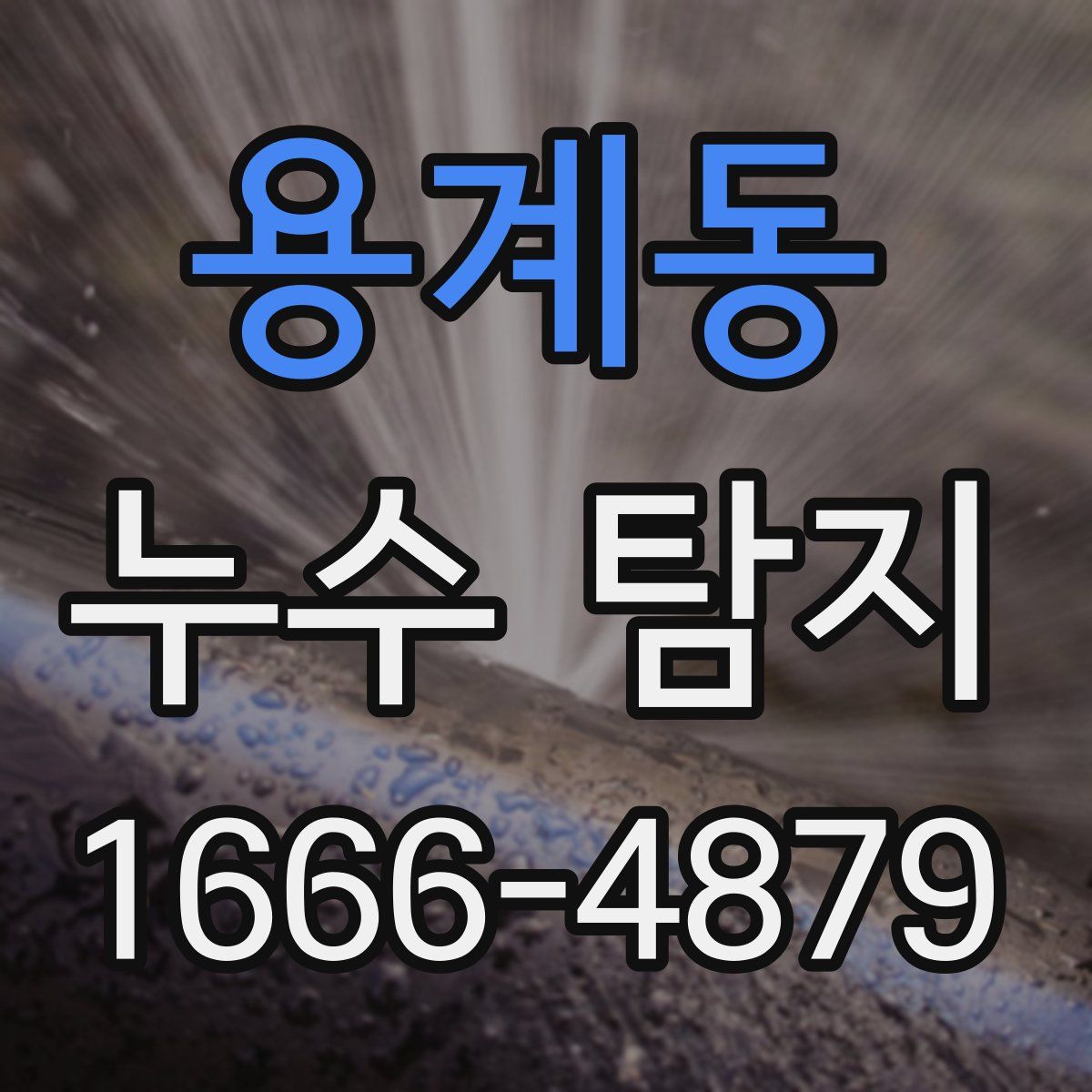 용계동 누수 탐지