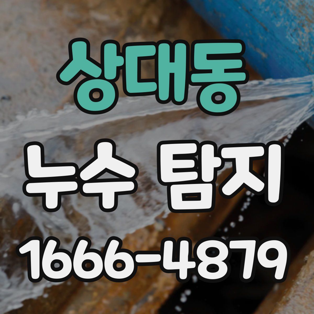상대동 누수 탐지
