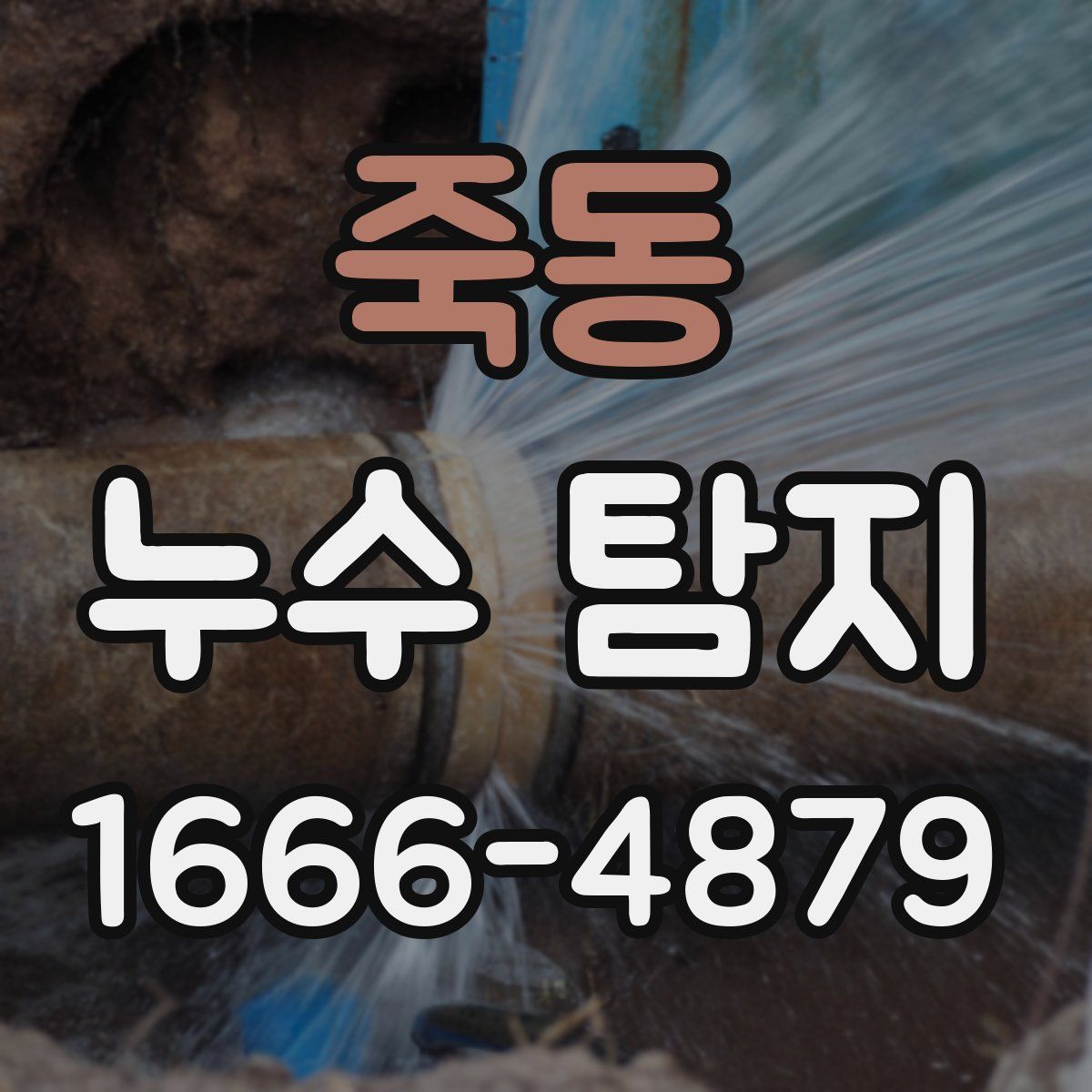 죽동 누수 탐지