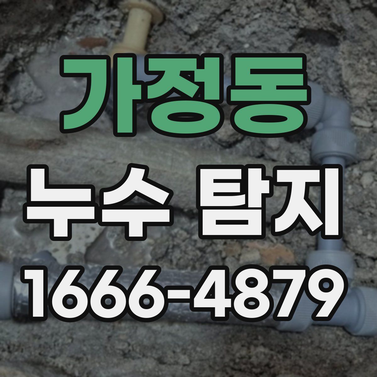 가정동 누수 탐지