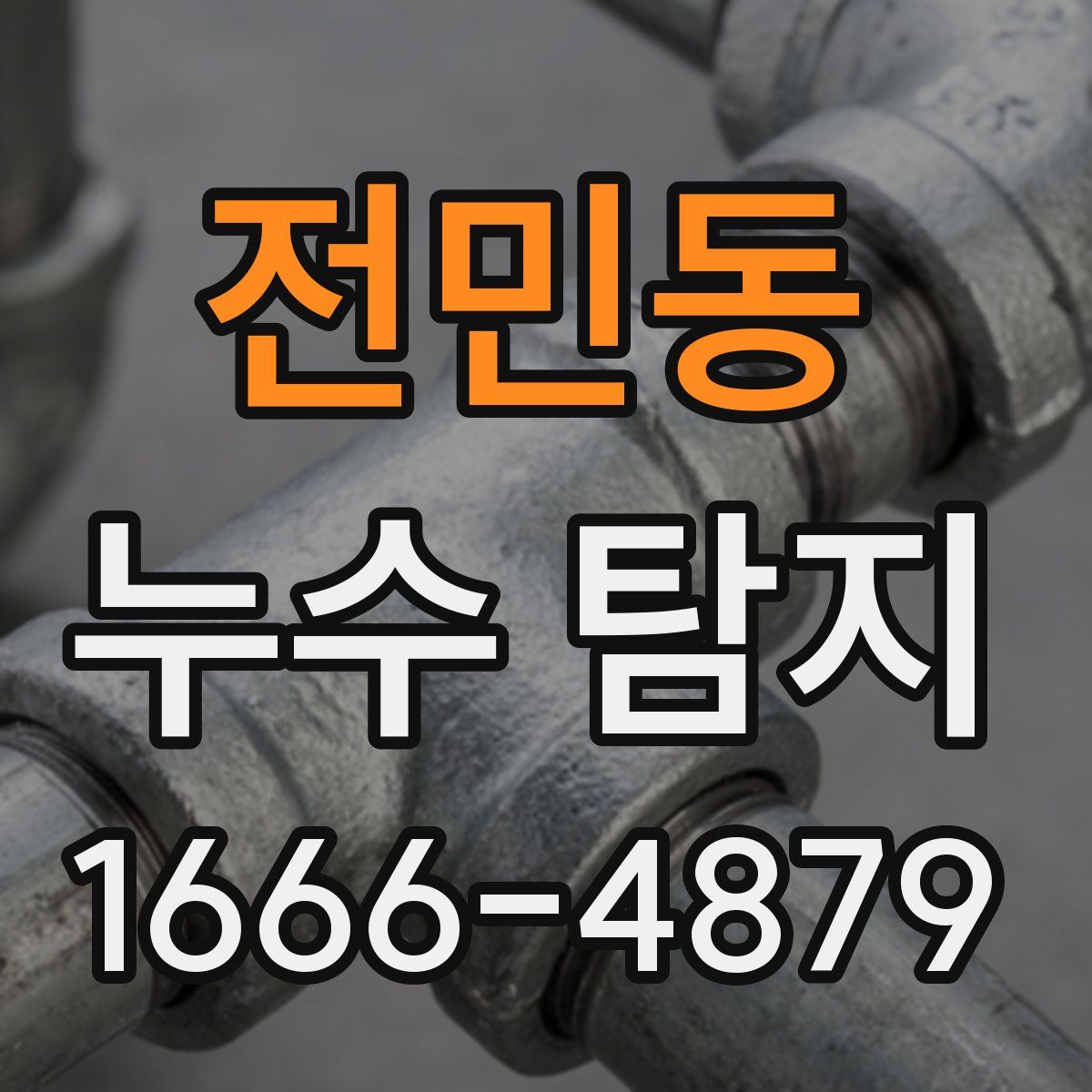 전민동 누수 탐지