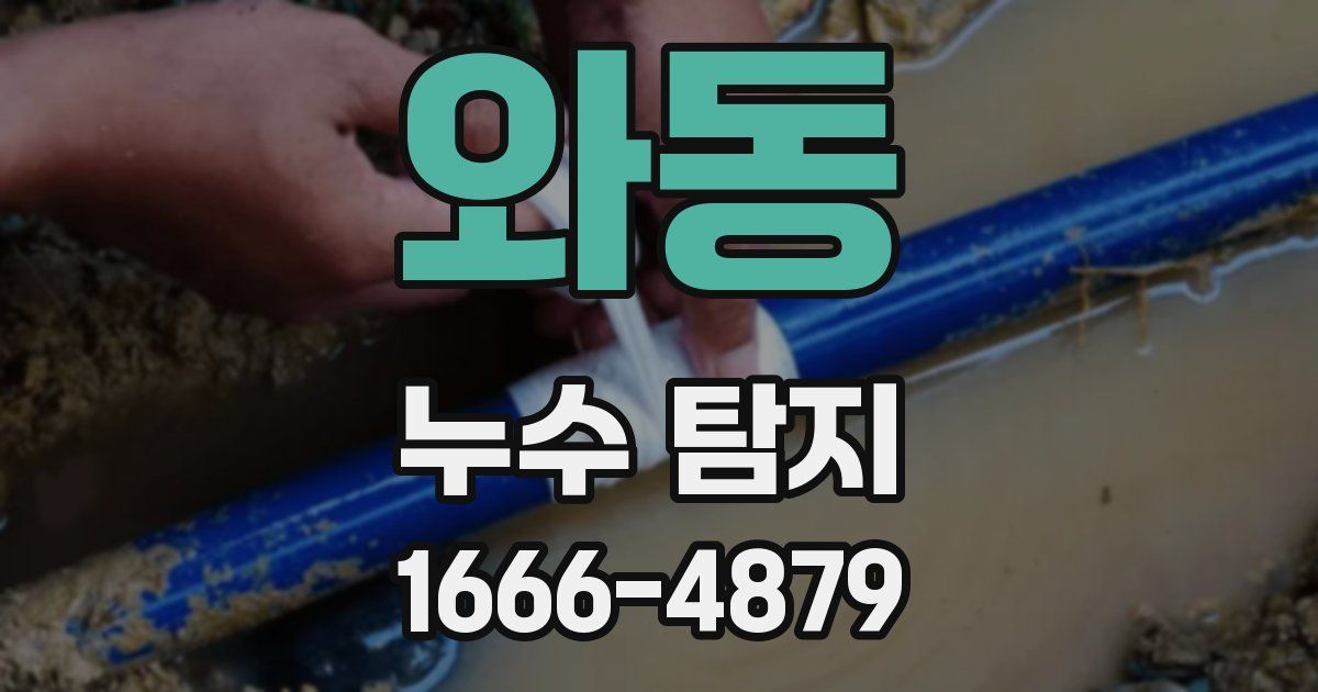 와동 누수 탐지