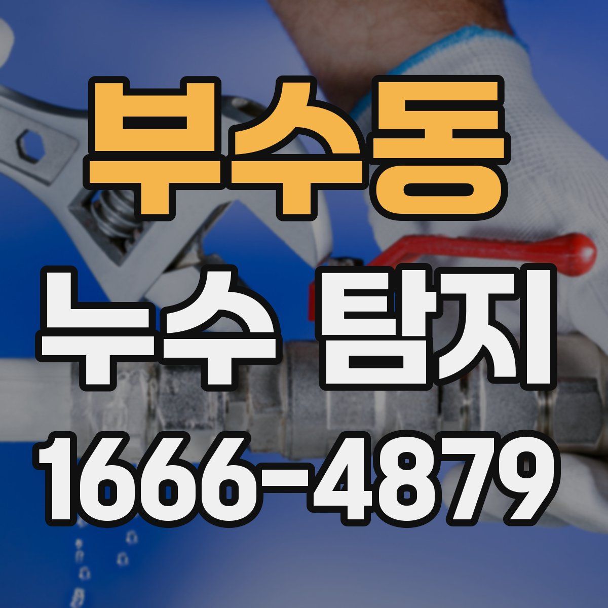 부수동 누수 탐지