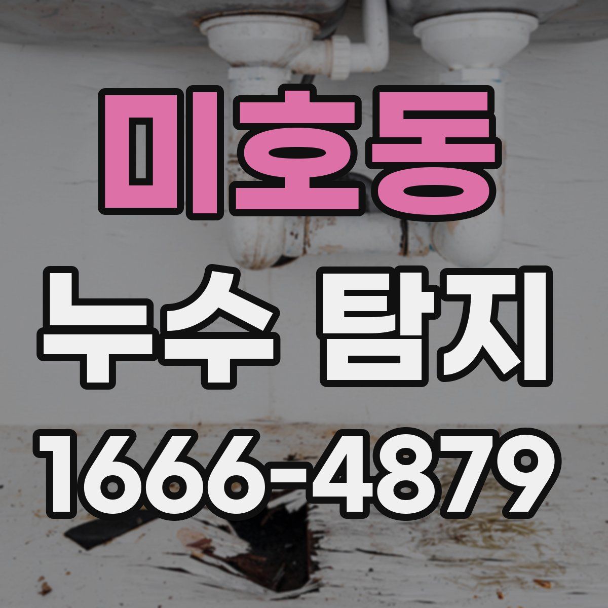 미호동 누수 탐지