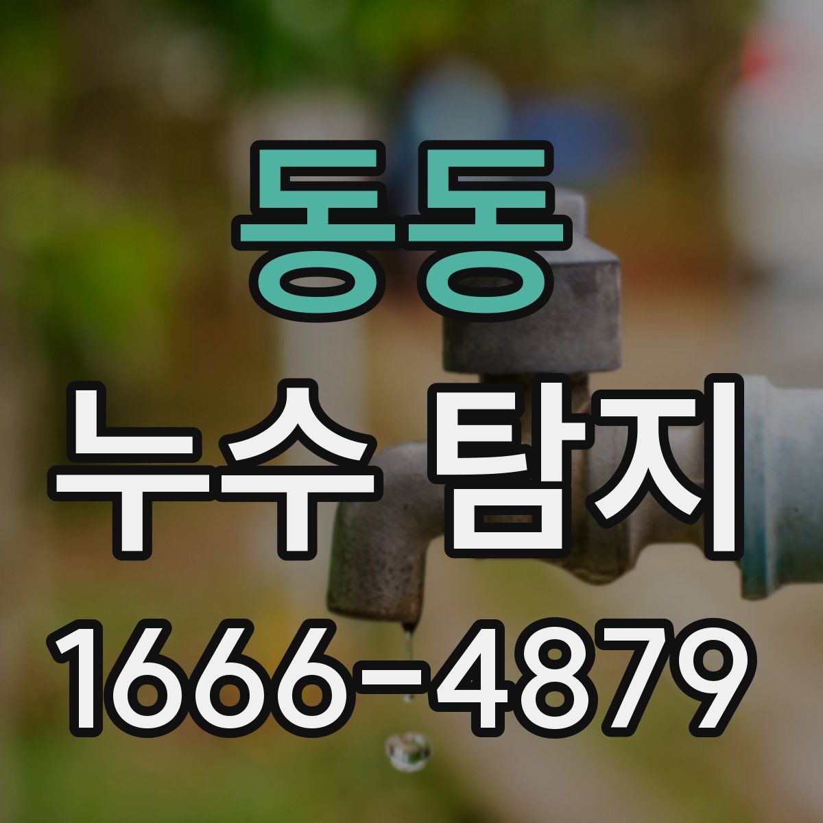 동동 누수 탐지