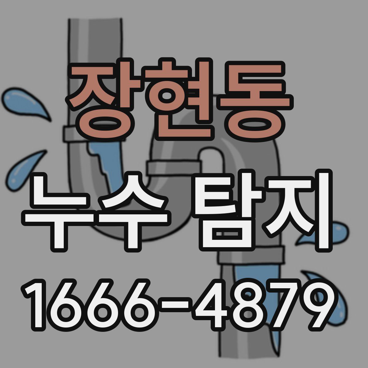 장현동 누수 탐지