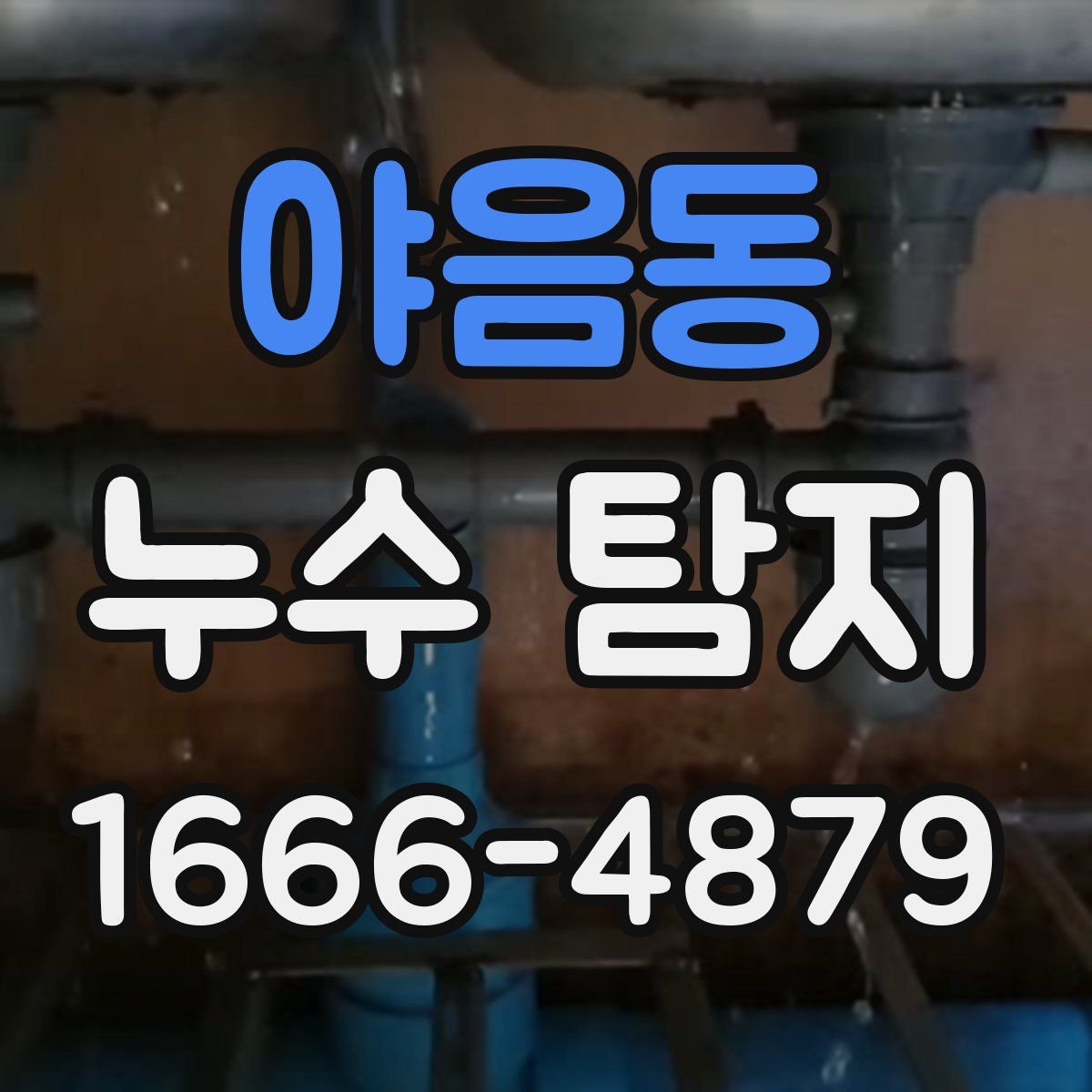 야음동 누수 탐지