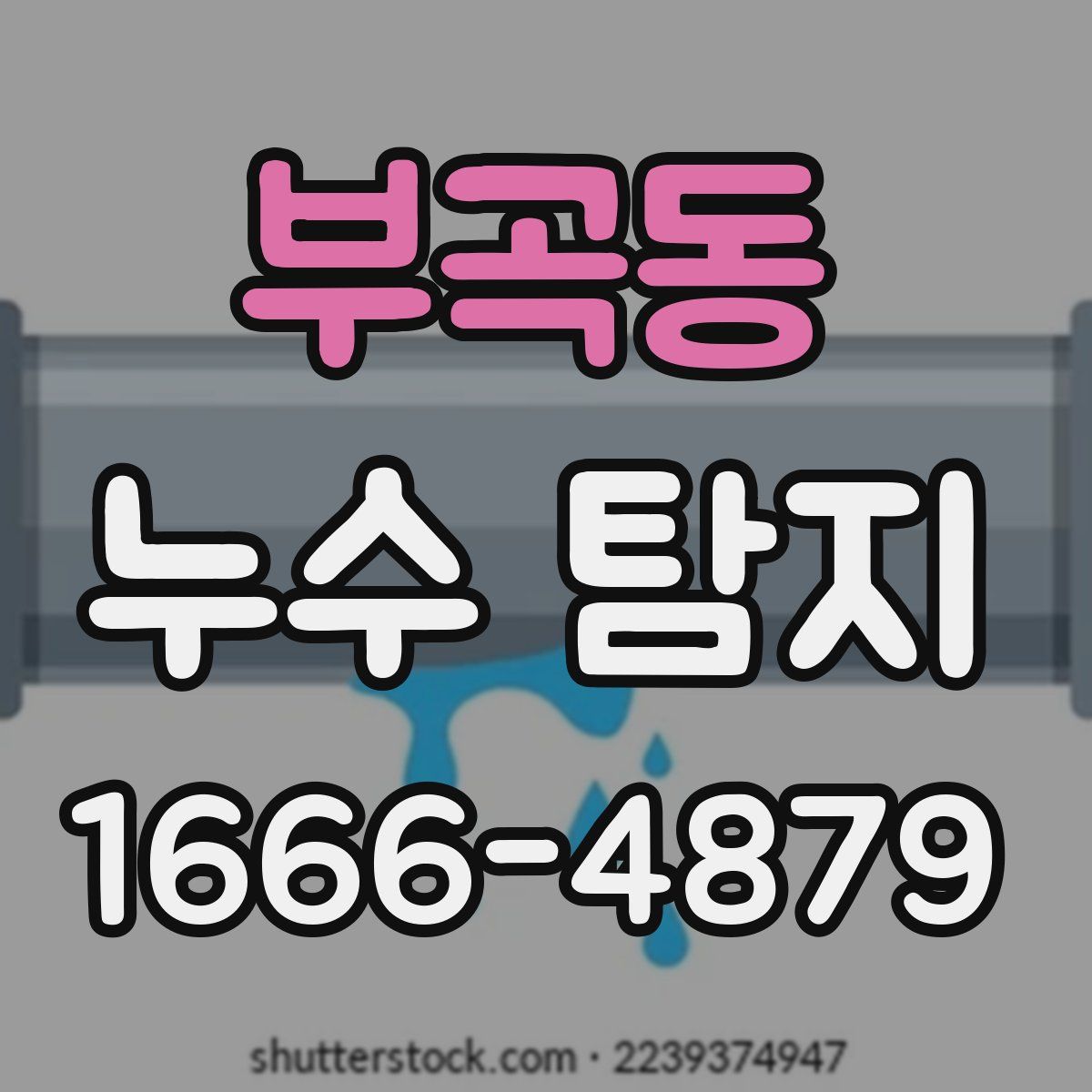 부곡동 누수 탐지