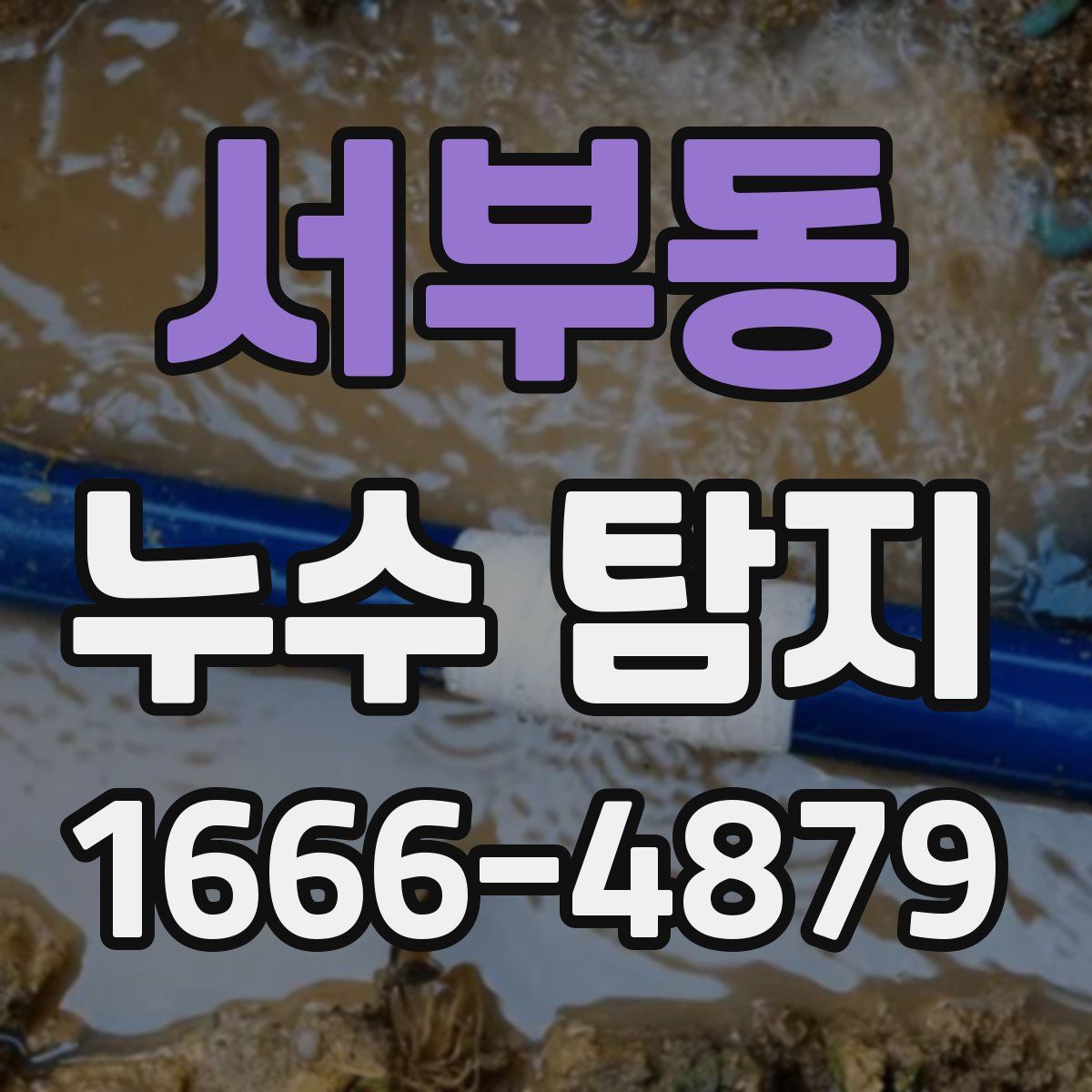 서부동 누수 탐지